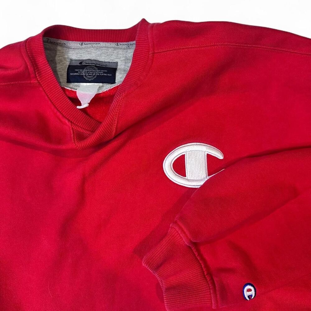 Champion Men's Red Sweatshirt
